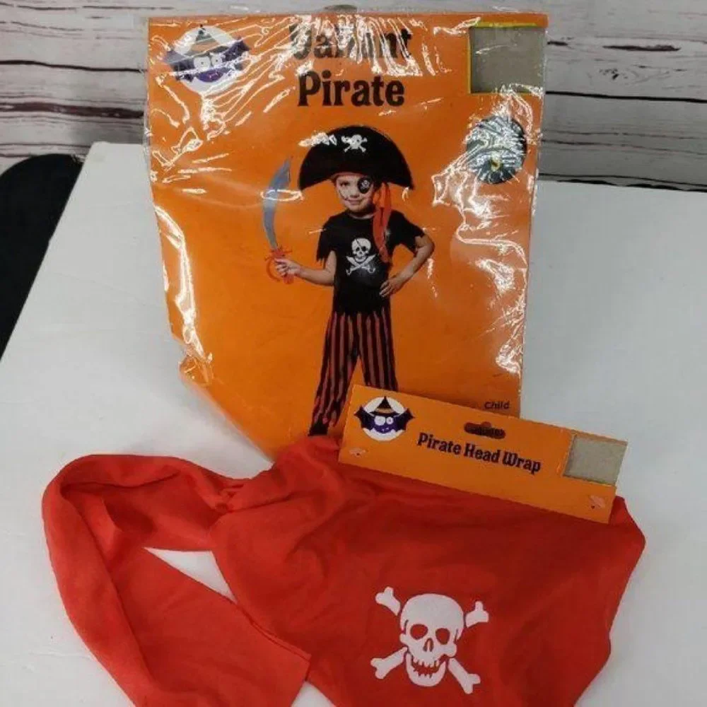 valient‎ pirate boys halloween outfit costume